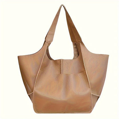 New Simple Women's       Large Capacity Tote for Shopping and Daily Commuting