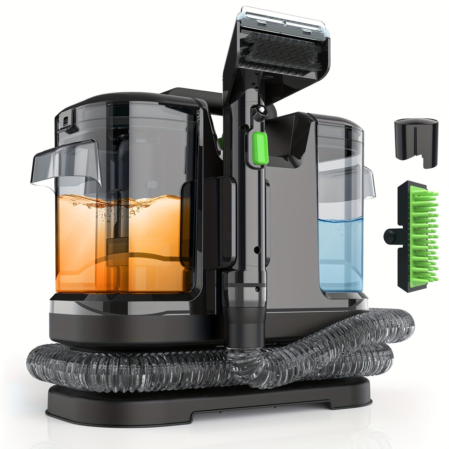 450W 12Kpa Powerful Carpet & Upholstery Cleaning Machine - Heavy-Duty Multifunctional Vacuum with Smart Wet/Dry Suction, Carpet/Car/Window/Wall/ Cleaner, Compact Corded Vacuum Cleaner for, Sofa,, Carpet (European Plug)