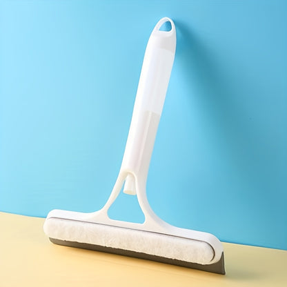 3-in-1 Multifunctional Plastic Squeegees for Windows, Mirrors, and Glass Cleaning - Spray, Wipe and Dry - Ideal for Bathroom, Kitchen, and Living Spaces