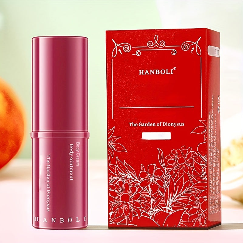 Hanboli Herbal Scented Alcohol-Free Solid Stick Perfume for Adults - Floral Fragrance Note, Fresh Body Cream, Portable & Elegant - Perfect Gift for Girls