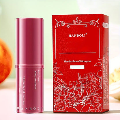 Hanboli Herbal Scented Alcohol-Free Solid Stick Perfume for Adults - Floral Fragrance Note, Fresh Body Cream, Portable & Elegant - Perfect Gift for Girls