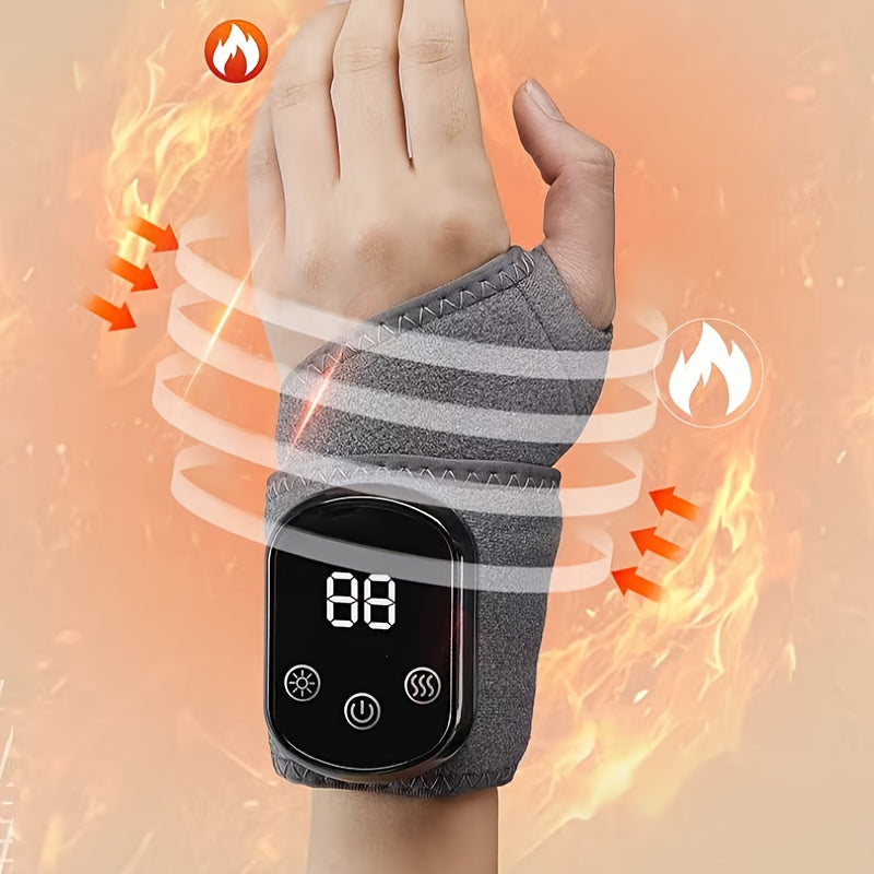 Portable wrist massager, vibration, three modes