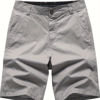 Men'S Loose-Fit Breathable Stretch Suit Shorts - Soft Light Beige-Friendly Fabric, Super Comfortable & Versatile for Work, Casual, Outdoor, and Leisure Activities, Perfect for Home, Fishing, and Gifts, Ideal to Size Up, Casua