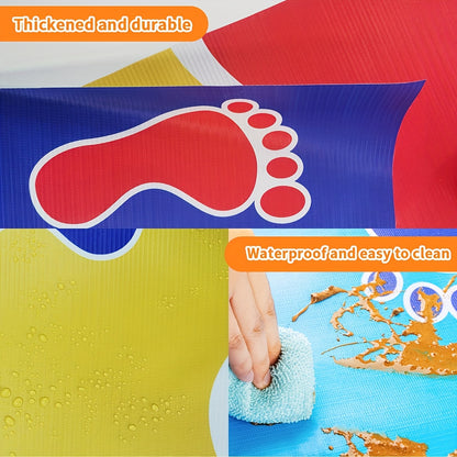 1pc 100.0cm*3.0meter Hands-Feet Dynamic Washable Game Set, Foldable, Ease to Carry, Perfect for Outdoor Adventures, Team Building & Family Fun