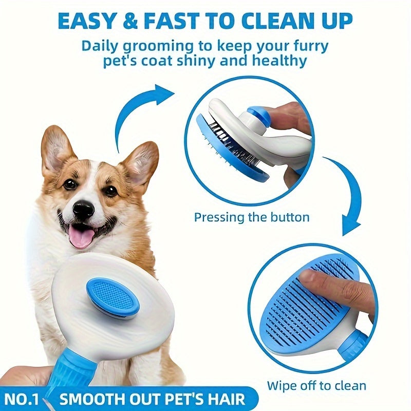 6pcs Dog Grooming Kit: Bath Brush, Towel & Washing Gloves - Shedding Control for a Shiny Coat