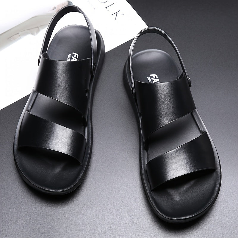Men'S Wide Comfort Slides - Non-Slip Quick-Dry Bathroom, Beach, Gym, Home Slippers - Cushioned Arch Support & Soft PU Sole - All-Season Indoor/Outdoor Sandals for Men & Women - Gym, Spa, Travel - Easy-Clean Slip-On Design, Be
