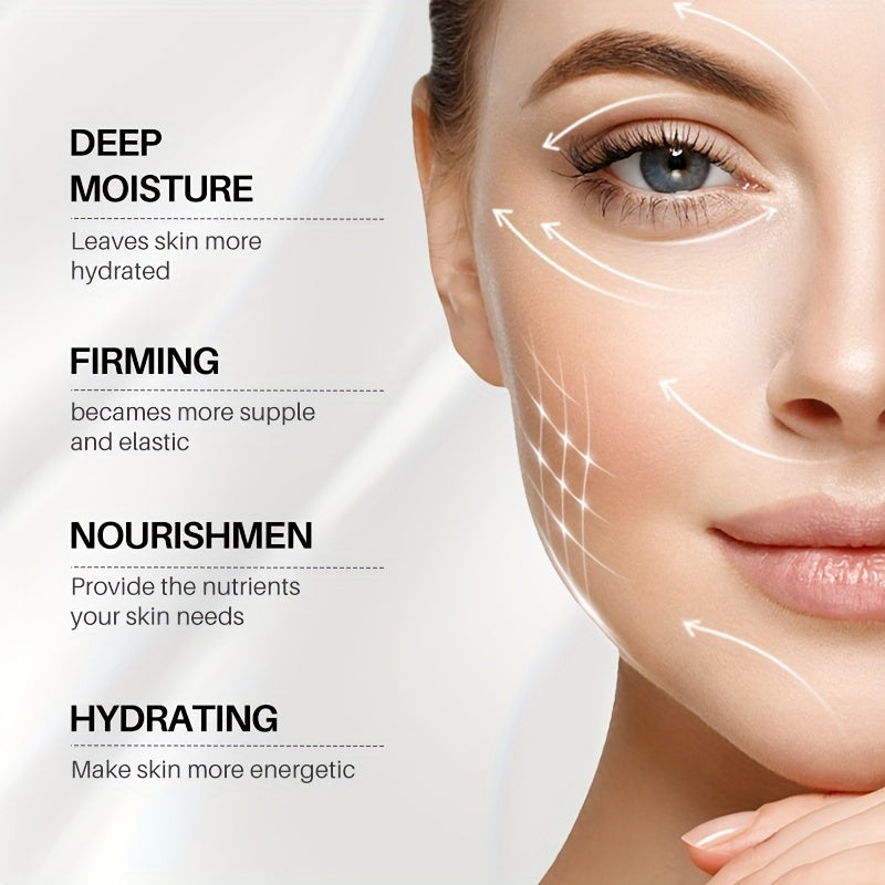 50ml/1.7oz Retinol Moisturizing Cream, Hypoallergenic, Enriched with 20% Retinol, Collagen, Hyaluronic Acid, Vitamins A.B.C.E, for All Skin Types, to Achieve Youthful, Hydrated Skin
