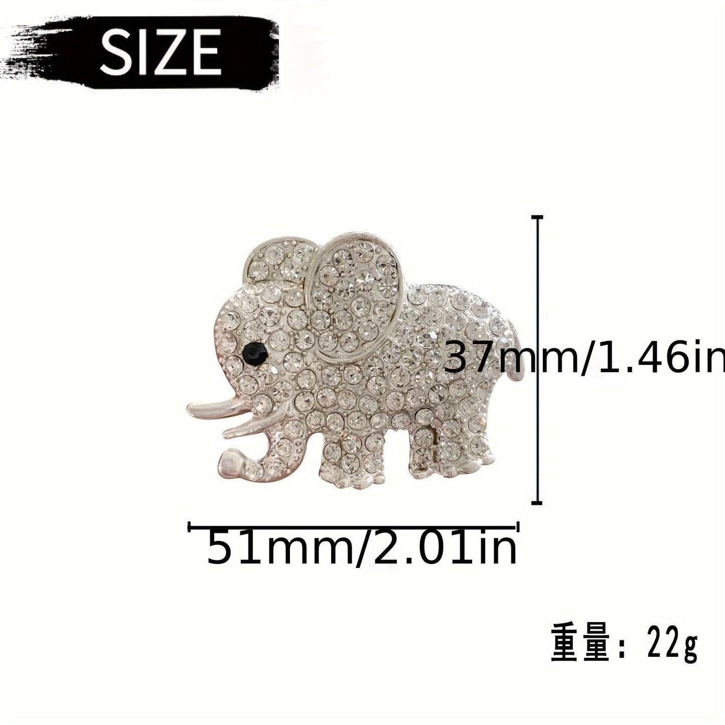Elephant Car Air Vent Perfume Clip