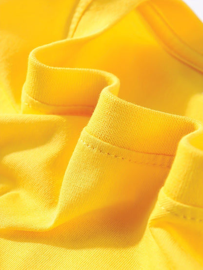 Kid's Solid Color T-shirt, Casual Short Sleeve Top, Boy's Tee For Summer