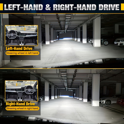 Lupu Auto 2-Piece Car LED H4 LED Mini Projector Hi/Lo Beam Canbus Car Headlight Car Turbo LED Bulb 12V 24V 6500K led projector headlight