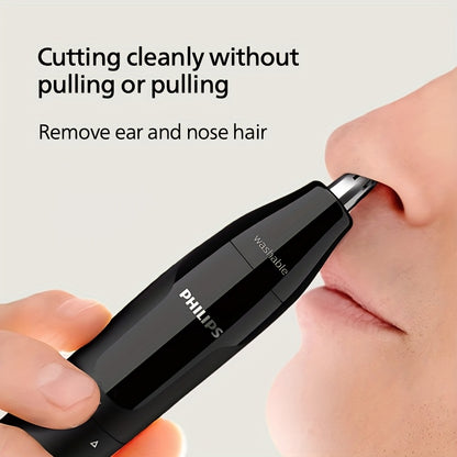 Philips Nose Trimmer Series 1000 NT1620 AA Battery Model (Batteries Not Included) Full Body Washable Automatic Shaver