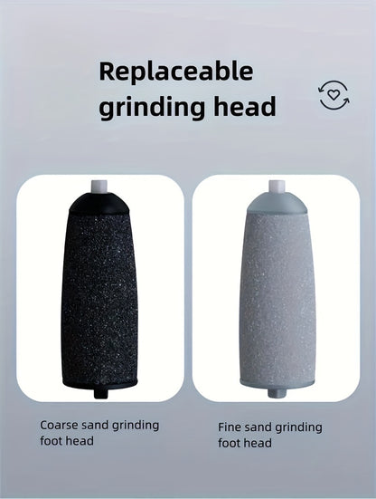 Removedor de calos elétrico para os pés, lixa de pés portátil e recarregável com esmeril para os pés.