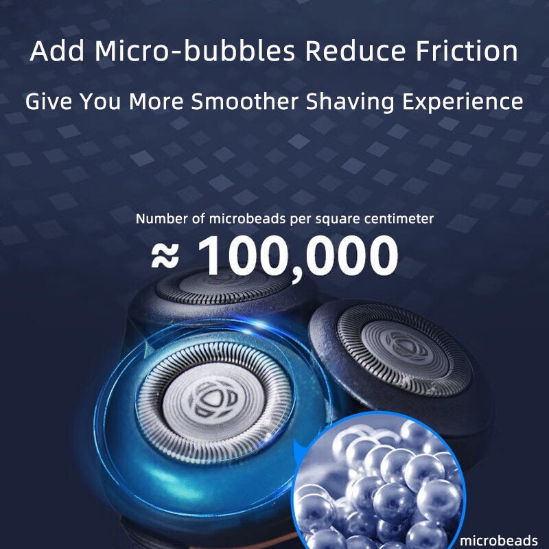 For PHILIPS Shaver 5000X series X5005/05 Light BeigeEase Muscle Soothing Technology 360° Floating Head with Microbead Protective Coating, 27 Blades, 56,000 Cuts Per Minute, 50-Min Runtime on 1-Hour Charge, Travel Lock Sidebu