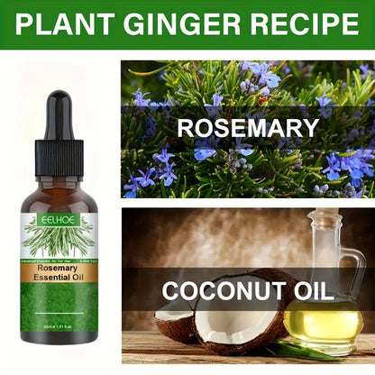 30ml Rosemary Hair Essential Oil Long Lasting Lightweight Rosemary Hair Essential Oil For Healthy Hair, with plant squalane