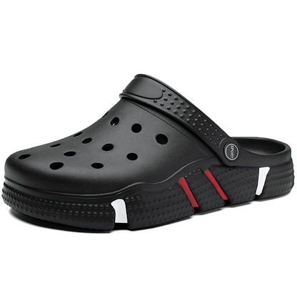 Unisex Clogs, Garden Shoes, Lightweight Non Slip Slides Slippers, Casual Hollow Out Beach Sandals, adult's footwear