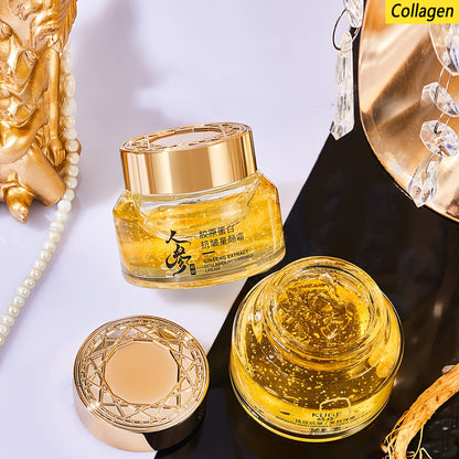 Collagen Ginseng Moisturizing Cream, Firming Cream, Rich in Collagen, Moisturizing And Hydrating Without Drying, Firming Skin, Anti-Aging Skincare,Make Skin Younger-Looking, Cream Suitable for All Skin Types