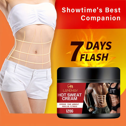 Warm Cream Designed for The Abdomen, Thighs, Buttocks, And Arms - a Body Massage Cream That Firms And Hydrates The Skin, Appropriate for Both Men And Women.