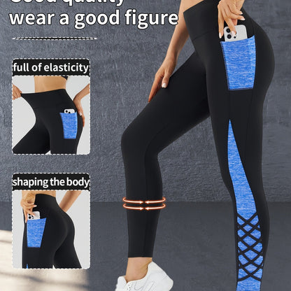 Women's Yoga Pants, Outdoor Fitness Trousers, Butt-lifting and Abdominal Tightening Pants, Breathable and Comfortable Casual Pants