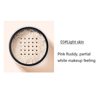 Loose Setting Powder, Toning And Fixing Makeup Air Powder, Gentle Skin Correction Makeup