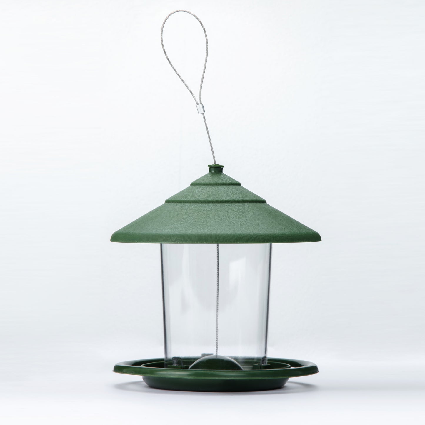 Outdoor Hanging Wild Bird Feeder for Garden and Yard Decoration - Attracts Various Bird Species with Easy-to-Fill Design
