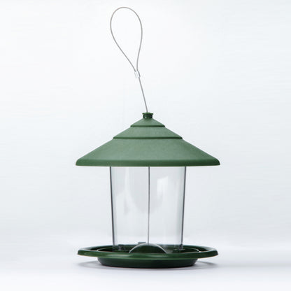 Outdoor Hanging Wild Bird Feeder for Garden and Yard Decoration - Attracts Various Bird Species with Easy-to-Fill Design