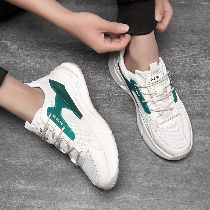 Sapatos desportivos casuais para homem estilo "dad shoes"