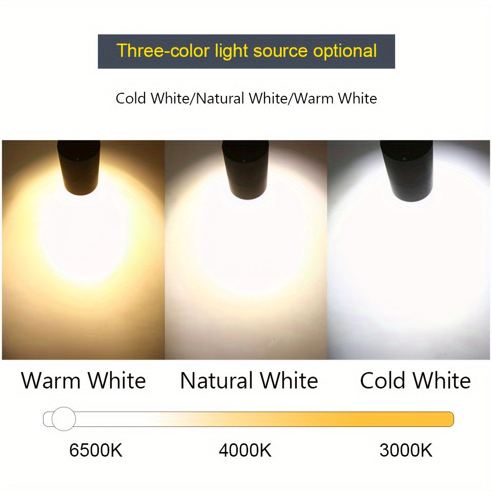 4pcs Track Light AC175-265V Set LED Track Lighting Rail Lamp LED Spot 12W 20W 30W 40W Store Home Lights