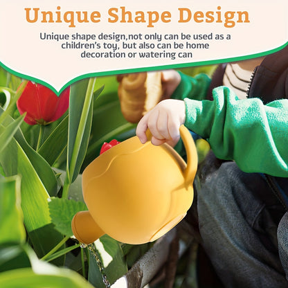 Silicone Watering Can Toys ( Lightweight with Handle) Easy to Grasp for Youngsters - Perfect for Bathing, Beach and Garden Play, Sprinkler Toy to Play with, Beach Gardening Toys, Safe and Fun Water Play Toys for Youngsters En