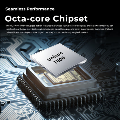 HOTWAV R9 Pro 11inch 2K FHD+Display Tablet, Android 14, 20080mAh 20GB (6GB+14GB Expandable)+256GB (2TB TF) Outdoor Tablet, 64MP Rear Main Camera, 16MP Front Camera, Octa-core/Dual SIM 4G, IP6X & IPX8 High Quality Tablet, Dual