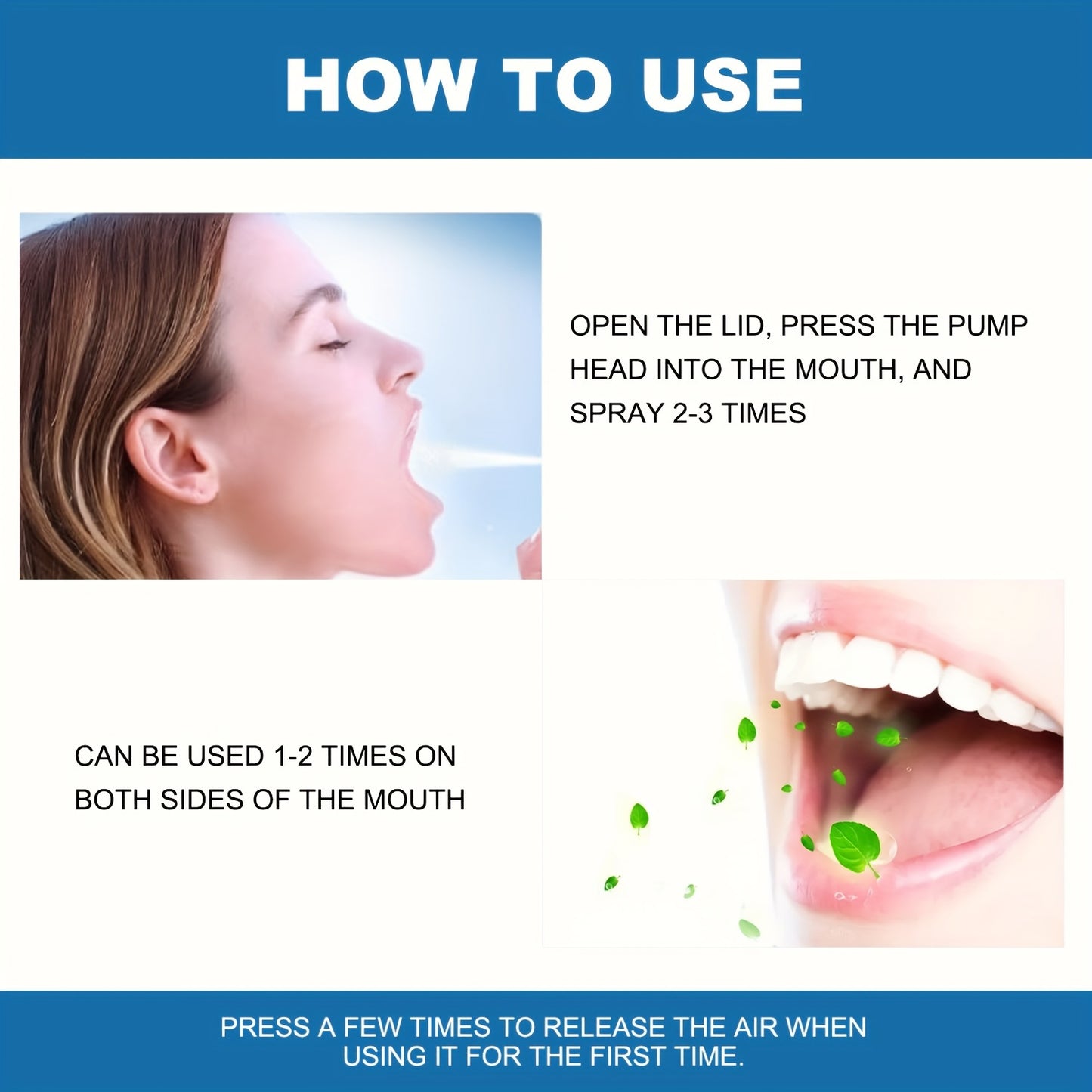 Lanemay Dry Mouth Moisturizing Spray 1.01fl.oz. - Stimulates Saliva for Fresh Breath, Reduces Acid, Fast-Acting Relief, Extended Effect, Natural Ingredients, Ideal for Adults