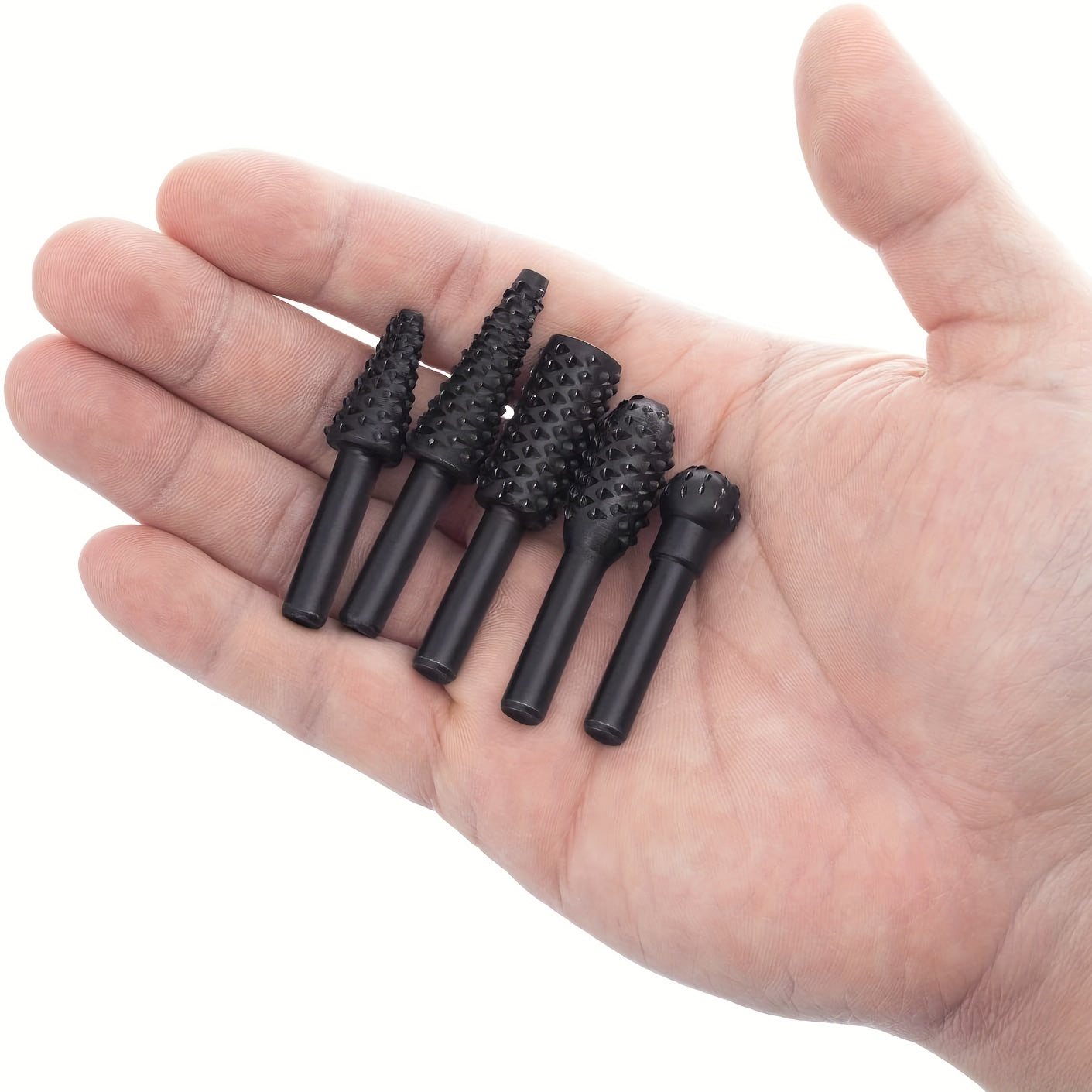 Conjunto de 5/10 brocas para entalhe em madeira, 1/4" (6 mm), broca rotativa para entalhe, ferramenta para trabalhos em madeira DIY, ferramenta elétrica para gravação, polimento e desbaste.