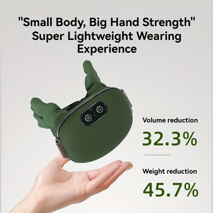 USB Charging Neck And Shoulder Heating Massager, Electric Massager, 6D Hand Simulated Shoulder, Neck, Back Massager, Neck Trapezius Massager, As Well As Deep Kneading And Massage for The Shoulders And Legs. Suitable Gifts for