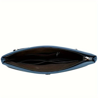 Men's Business Fashionable Envelope Bag Large Capacity Handbag Oxford Cloth Clutch Bags, Simple Wrist Bag Phone Cards Keys Storage Bags