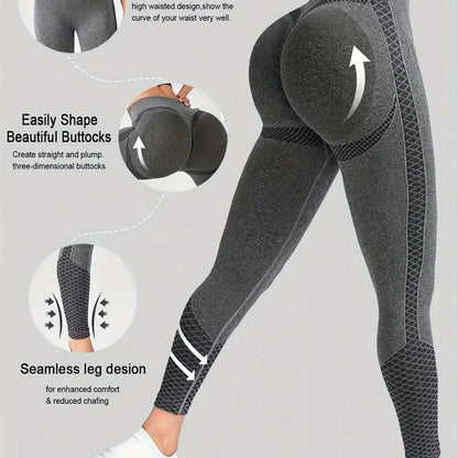High-waisted Compression Sports Tights - Super Comfortable, Abdominal Control, Sweat-wicking, Four-way Stretch, Adjustable Length, Wide Waistband, Elegant Design, Suitable for Women - Perfect for Yoga, Fitness, and Daily Wear