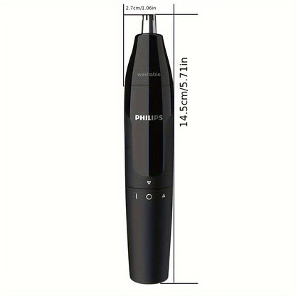 Philips Nose Trimmer Series 1000 NT1620 AA Battery Model (Batteries Not Included) Full Body Washable Automatic Shaver