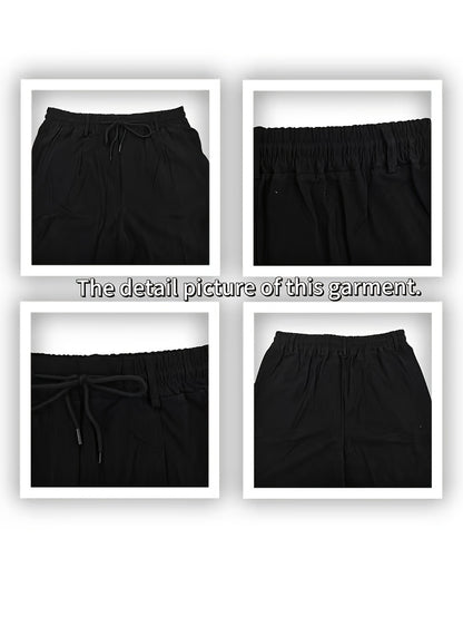 Men'S Casual Summer Linen Shorts - Light Gray, Breathable 5-Inch Shorts with Pockets, Perfect for Beach & Outdoor Activities, Casual Summer Wear|Relaxed Fit Shorts|Pocketed Shorts