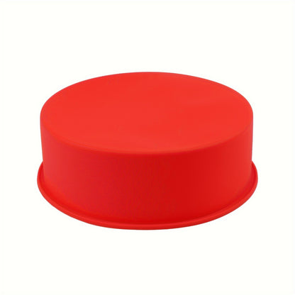 Conjunto de 4 formas de silicone para bolo, nos tamanhos 10,16 cm, 15,24 cm, 20,32 cm e 25,4 cm. Acessórios para forno, utensílios de cozinha e utensílios de pastelaria.