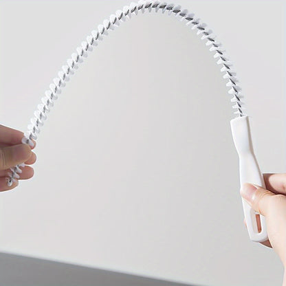 1pc Sewer Dredging Cleaning Hair Waste Cleaning Brush, Drain Cleaner Flexible Cleaner Clog Plug Hole Remover Tool