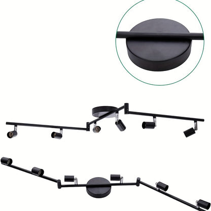 Kit de Iluminação LED 6 Luzes Preto