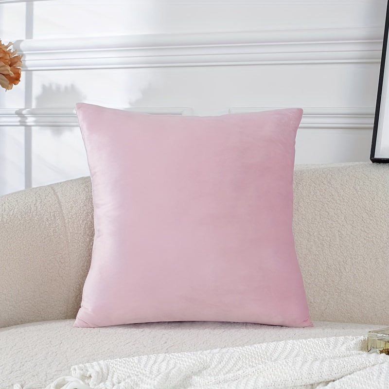 Fronha de almofada em veludo para outono/inverno