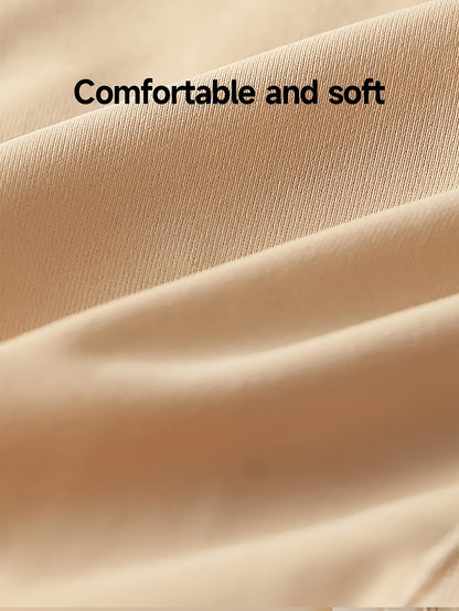 4pcs QUASTI Women's High Waist Mesh Panties - Breathable, Non-Marking, Tummy Control & Hip Lifting, Nylon Spandex Blend, Elegant French Romantic Design for Daily Wear, Black & Beige