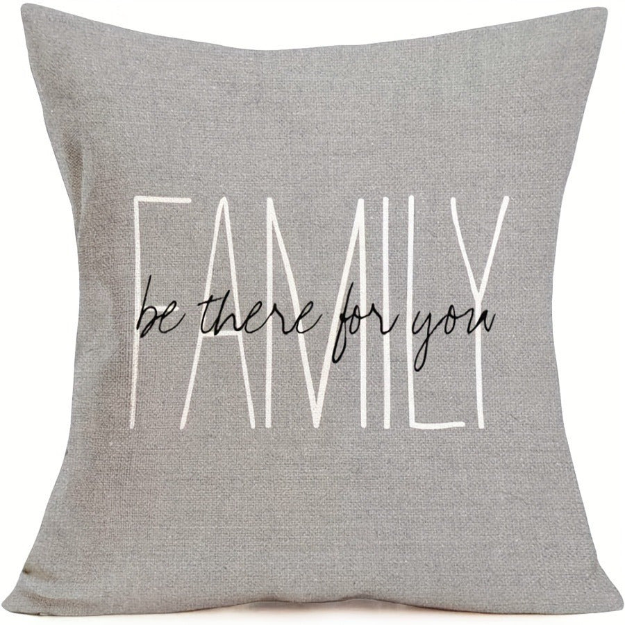 4pcs-Home Sweet Home Pillow Set Warm Inspirational Quotes Cushion Set Farmhouse Pillow Set Suitable for Sofa Decoration