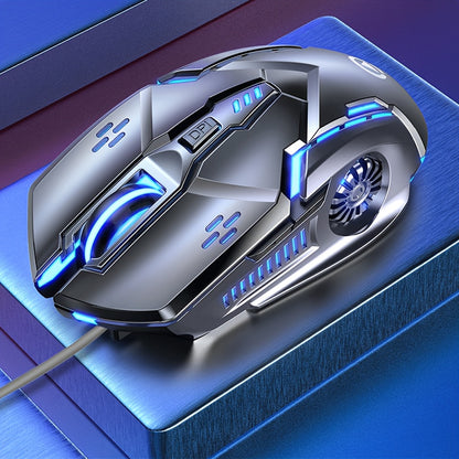 Mechanical Gaming Mouse Wired Computer Racer Desktop Notebook Office Universal Silent Mouse