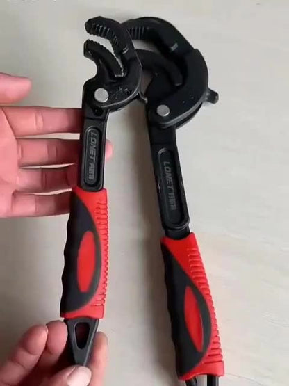 Multi-functionable Portable Universal Wrench Set, Adjustable Spanner Combination Hand Wrench Tool Kit