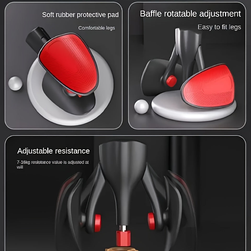 [2024 New Premium Version] Adjustable Kegel Exerciser for Men, Pelvic Floor Muscle Rehabilitation Trainer, Inner Thigh Exercise Equipment, Pilates for Home Workout, Hips Exercise Under the Table, with Band, for Men Women