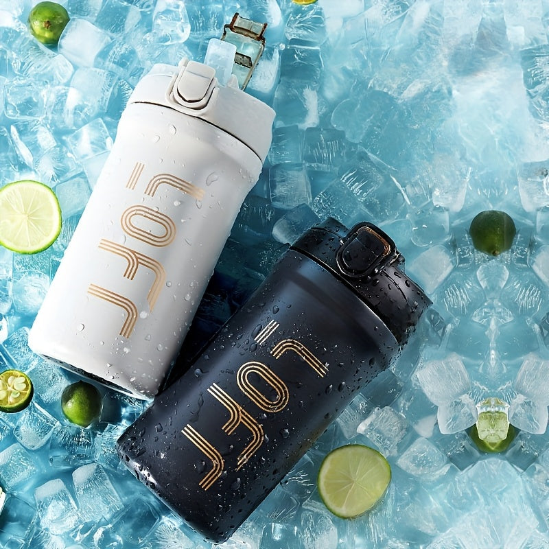 20oz/600ml Double-Wall Vacuum Insulated Stainless Steel Travel Mug - Thermal Cup with Leakproof Flip-Top Lid, Keeps Drinks Hot/Cold for Hours, Large Capacity Thermos for Coffee, Tea, Water - Perfect Gift for Coffee & Tea Love