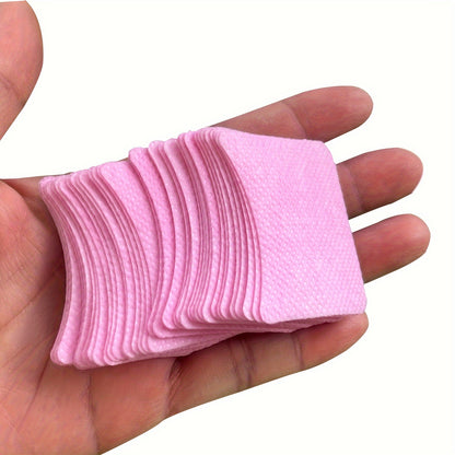 Disposable Eyelash Extension Pads, Non-Waterproof Unscented Tape Sticker for Lash Perming, Tinting, Glue Removal, Fabric Compatible Makeup Beauty Grafting Tools