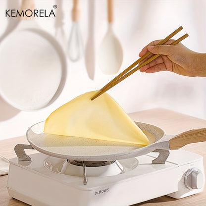 KEMORELA 1pc Medical Stone Crepe Pans, Griddle for Making Tortillas, Quesadillas, Faas, Pancakes, French Toast, for Induction Cooker, Cookware, Kitchen Utensils, Kitchen Gadgets, Kitchen Accessories, Home Kitchen Items