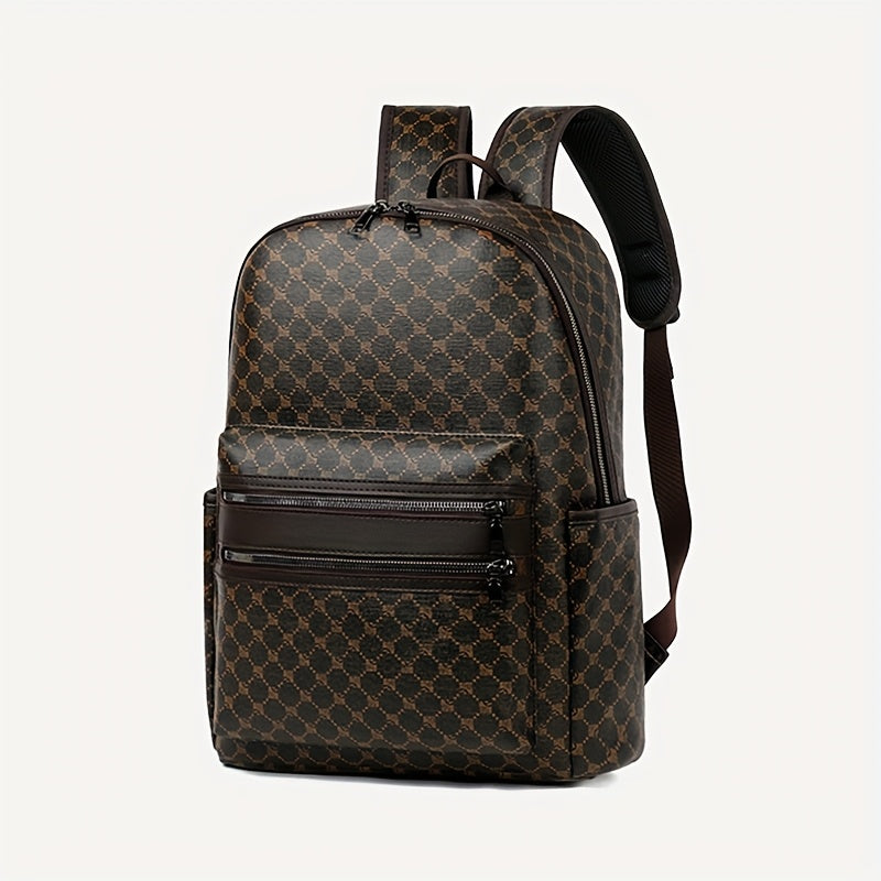 Men's & Women's Large Capacity Lightweight Backpack - 39.62cm Laptop Computer Bag, School Travel Backpack with Tablet Pocket, High Quality Backpack for College, Commuting, & s (Black/Grey, Casual/Dressy)