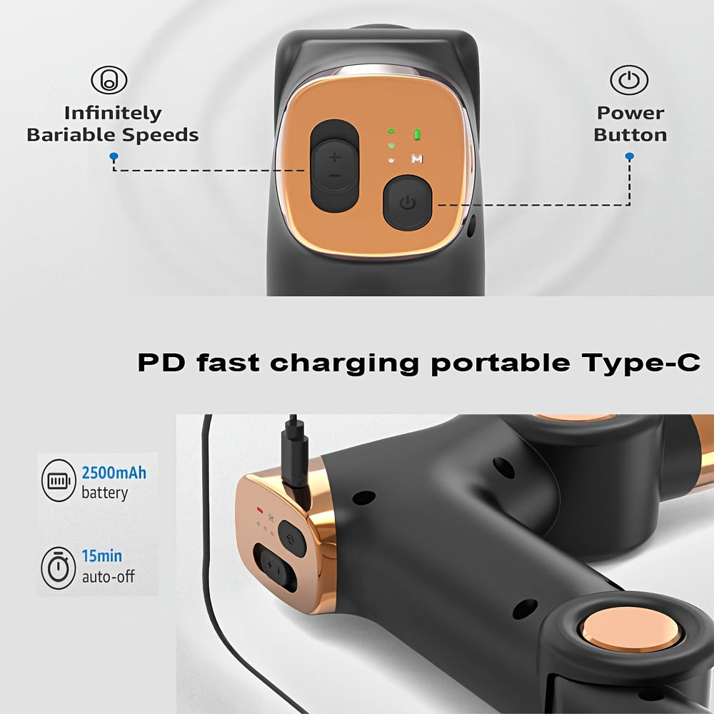 Massageador Portátil Dobrável – Relaxamento em Qualquer Lugar